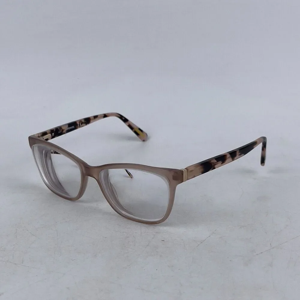 COVERGIRL CG 0482 Eyeglasses Frame Womens Brown Tie Dye‎ Cat Eye 53-16-140